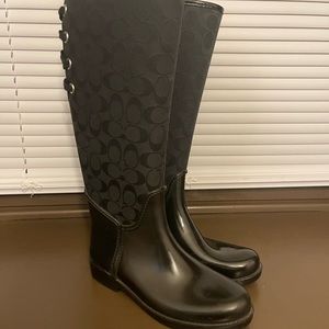 Coach Rain boots